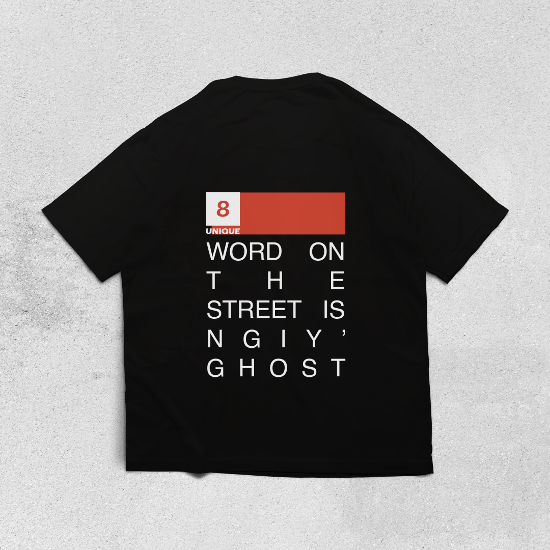 Limited Edition Ghost T-Shirt | Black